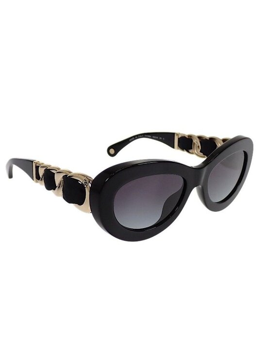 Chanel Oval Eyewear Black main image 9